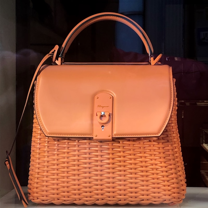 Heritage leather tote